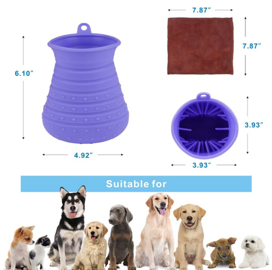 Idepet Dog Paw Cleaner Cup